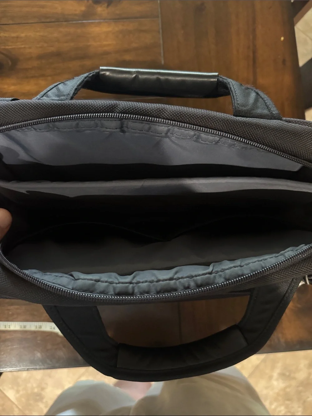 CODI Black Laptop Briefcase with Shoulder Strap